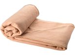Coperta In Pile "Supreme"", 150X120 Cm Beige"