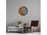 Wallity, Vegvisir - 331, Decorazione Da Parete, Nero, Metallo, 56 X 56 Cm