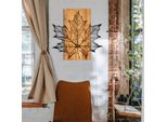 Wallity, Lepre, Decorazione Murale, Nero, Legno, 56 X 58 Cm