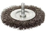 Spazzola Rotante Extol Craft (17055) O 100 Mm, Filo Crimpato S 0,3 Mm, Albero 6 Mm