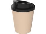 Tazza Da Caffè Biologica "Premium Deluxe"" - Tazza Termica In Bioplastica Senza Bpa Con Chiusura A 2 Componenti - Tazza Isolata Da 250 Ml Germany - Albicocca"