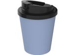 Tazza Da Caffè Biologica "Premium Deluxe"" - Tazza Termica In Plastica Biologica Senza Bpa Con Chiusura A 2 Componenti - Tazza Isolata Da 250 Ml Da Portare Con Sé Germany - Fiordaliso"