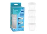 Contenitore Per Latte Materno Canpol Babies 180 Ml, 4 Pz. 12/204