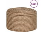Vidaxl Corda Di Iuta 50 M Di Lunghezza 12 Mm Di Spessore