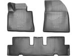 3D Tappetini In Gomma Per Citroen C4 Grand Picasso Ii 2013-2018 Con Bordo