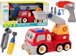 Camion Dei Cartoni Animati Fai Da Te Rosso Con Braccio