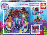 Progressive Puzzles - Educa - Ariel - 12+16+20+25 Pieces