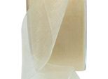 Nastro Di Organza Crema 4Cm 50M Fiocchi Decorazione Nastro Regalo
