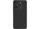 Avizar, Cover Per Xiaomi Redmi Note 14 4G Silicone Soft-Touch Repellente All'olio, Nero