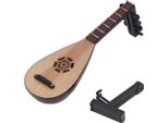 Liuto Modello Ornamenti Simulazione Pipa Cinese Chitarra Strumenti A Corda Decor Strumenti Musicali In Miniatura Per La Casa Delle Bambole