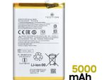 Clappio, Batteria Di Ricambio BM5R 5000Mah Per Redmi 12 Poco / Poco F6 Pro Ad Alta Capacità, Argento