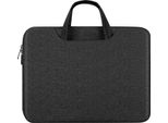 Dux Ducis, Custodia Impermeabile Per Macbook Pro 15/16" Con Maniglia, Nera"