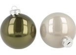 Eleganti Decorazioni In Vetro Per L'albero Di Natale Per Addobbi Natalizi Festosi