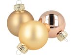 Eleganti Baubles Natalizi In Vetro Per Decorazioni Festive