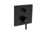 Hansgrohe Fertigmontageset Finoris Up-Wannen-Einhebelmischer, Schwarz Matt (76415670)