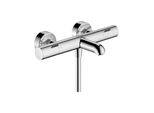 Hansgrohe Wannenthermostat Ecostat Fine Ap, Ausl. 177Mm, 2 Verbraucher, Chrom (13325000)