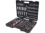 Ks Tools 1/4 +3/8 +1/2 195 Pezzi Set Di Bussole Chromeplus