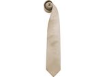 Cravatta Da Uomo Premier Colours, Tinta Unita RW1156 (Taglia Unica) (Khaki)
