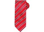 Cravatta Premier Da Uomo Con Motivo Waffle (2 Pezzi/Confezione) RW6950 (Taglia Unica) (Rosso/Bordeaux)