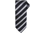 Cravatta Premier Da Uomo Con Motivo Waffle (2 Pezzi/Confezione) RW6950 (Taglia Unica) (Nero/Grigio Scuro)