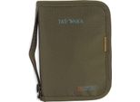Tatonka Portafoglio Travel Zip Rfid Block Olive Verde