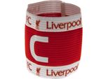 Fascia Da Braccio Ufficiale Del Capitano Del Liverpool Fc TA582 (Taglia Unica) (Rosso/Bianco)
