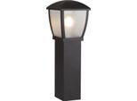 Paletto Seattle Outdoor (Altezza 730 Mm) - Schwarz Con Pannelli Trasparenti Glassati