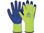 Hase Guanti Di Sicurezza Guanto Da Lavoro In Lattice Invernale, En 388, En 420, En 511, Giallo/Blu, Taglia 10