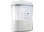 Sterilizzatore Modulare Chicco Con Funzione Di Asciugatura, Sterilizzatore Di Biberon, Anelli Per La Dentizione E Ciucci E Spegnimento Automatico, Adatto Al Microonde, Per Sterilizzare Fino A 6 Biberon Da 330 Ml Con Funzione Di Asciugatura