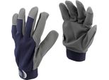 Guanti Da Lavoro In Pelle Finta/Cotone Taglia 10/XL