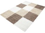 Life Shaggy Blocco Tappeto Pelo Lungo Rettangolo 160X230Cm Moka