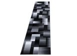 Tappeto Miami A Pelo Corto 80X300Cm Nero 6560