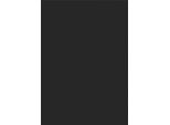 Sky Tappeto Pelo Corto Runner 80X150Cm Nero