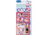 Peppa Pig - Figura - Adesivo "Gloriosa Gran Bretagna"" - Plastica, Foglio SG33636 (Taglia Unica) (Colorato)"