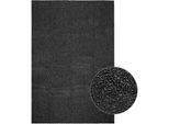 Vidaxl Tappeto Zizur Antracite 140X200Cm Effetto Juta Per Interni Ed Esterni