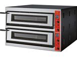 Forno Per Pizza Ggf A Due Camere Per 18 Pizze à 300 Mm, 19,2 Kw, 1150 X 1020 X 750 Mm (Lxpxa)