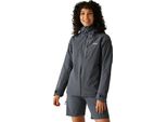 Regatta - Giacca "Birchdale Ii"", Impermeabile Da Donna RG11408 (46 En) (Nero/Grigio Medio)"