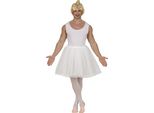 Costume Da Ballerina Addio Al Celibato Bianco Eleganza Tutù Danza Volant Tulle Divertimento Costume Festa Evidenziare Aspetto Classico Ispirazione Creatività, Dimensioni: 52 - 54 (L) Colore: Bianco