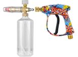 Pistola A Spruzzo Per Idropulitrice, Alta Pressione, Connettore Rapido, Argento