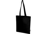 Floso - Borsa "Madras"", Cotone Riciclato, 7L PF4774 (Taglia Unica) (Nero)"