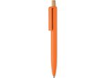 Midocean - Penna A Sfera Penu, Dettagli In Bambù MO549 (1,1 Cm X 13,4 Cm X 1,5 Cm) (Arancione)