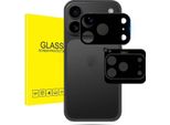 Inf Protezione Obiettivo Nera In Vetro Temperato Per Iphone 17 Pro Max - 2 Pezzi