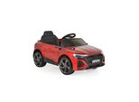 Moni Kinder Elektroauto Audi SQ8 E-Tron Eva-Reifen Musik Licht Mp3-Eingang Gurt Rot