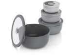 Arendo RüHrschüSsel Set 4 Teilig, Kunststoff, Bpa Frei, Mikrowellengeeignet