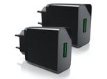 Aplic 2X Usb-LadegeräT (3000 Ma, 2-Tlg., Quick Charge 3.0 Usb-LadegeräT 1X Usb A Qc 3.0 Port / Max. 3A üBer Qc)