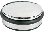 Alco 2850 Fermaporta - Ø 10 Cm, Piatto, Cromo