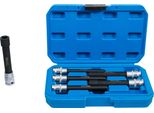 Bgs Technic Set Di Chiavi A Bussola Extra Lunghe Con Profilo A E - 12,5 Mm - E20 - 6 Pezzi - 2028
