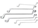 Bgs 2281 Set Di Chiavi A Doppio Anello Con Teste Ad Anello Con Profilo E | A Gomito | Sw E6 - E24 | 6 Pz.