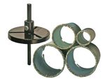 Bgs Set Di Punte Per Piastrelle 33 - 73 Mm 6 Pezzi - 3910