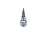 Bgs Bit Presa Quadra 10 Mm (3/8") Profilo T (Per Torx) Con Foro T30 - 2574"